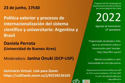 #9 Seminário DCP-USP