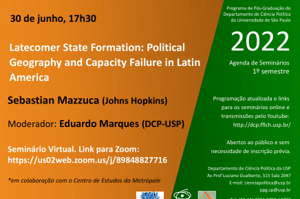 #10 Seminário DCP-USP