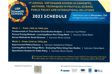 13th USP Summer School