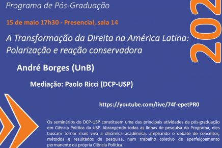 Seminário "A Transformação da Direita na América Latina: Polarização e reação conservadora"