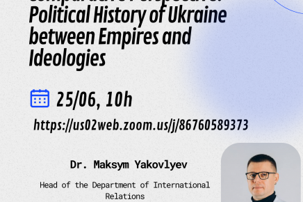 Palestra (Neo) Imperalism in a Comparative Perspective: Political History of Ukraine between Empires and Ideologies Political History of Ukraine between Empires and Ideologies